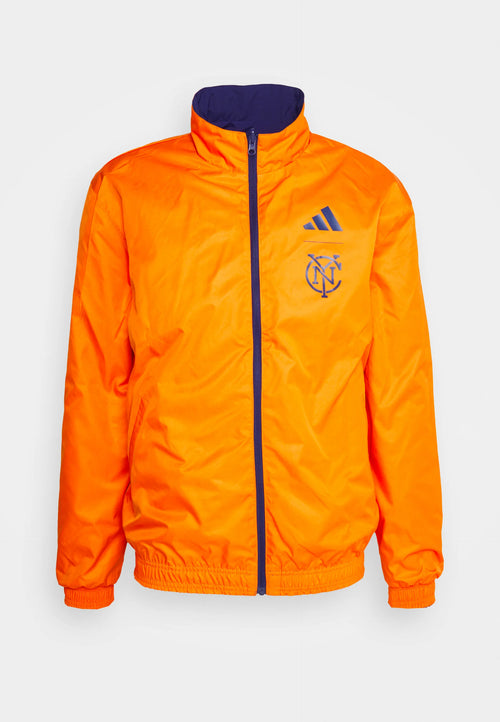 New York City FC Tracksuit Jacket - Blue/Orange - Footkorner