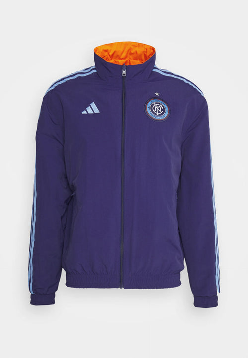 New York City FC Tracksuit Jacket - Blue/Orange - Footkorner