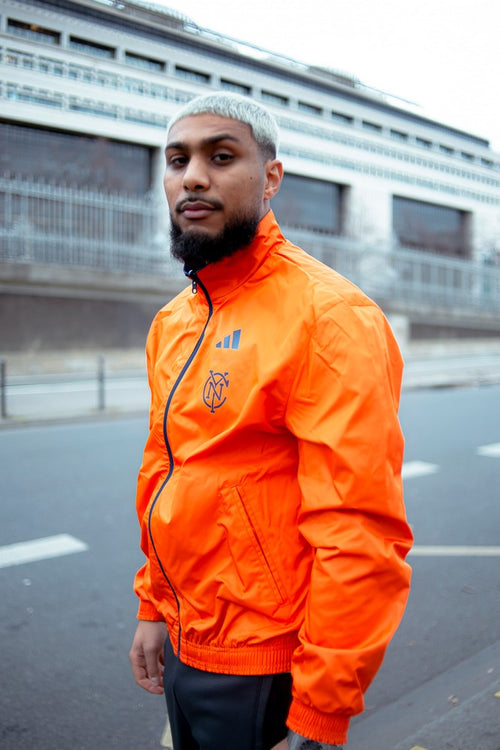 New York City FC Tracksuit Jacket - Blue/Orange - Footkorner