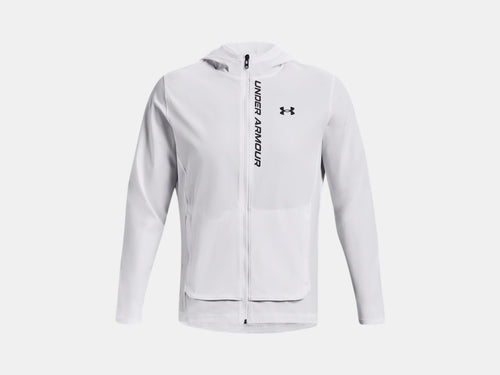 Under Armour Lauf-Trainingsjacke Outrun The Storm - Weiß - Footkorner