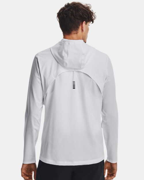 Under Armour Lauf-Trainingsjacke Outrun The Storm - Weiß - Footkorner