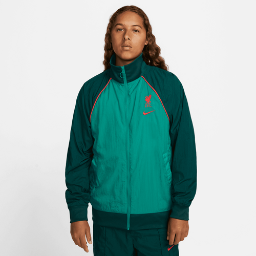 Giacca da tuta del Liverpool - Verde/Rosso - Footkorner