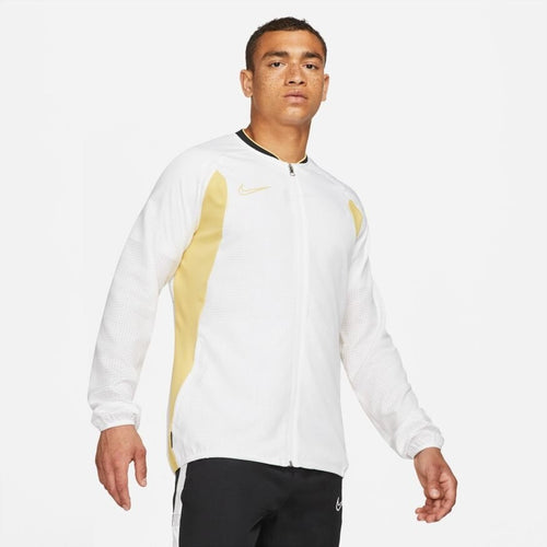 Veste Dri-Fit Nike Academy - Blanc/Or - Footkorner