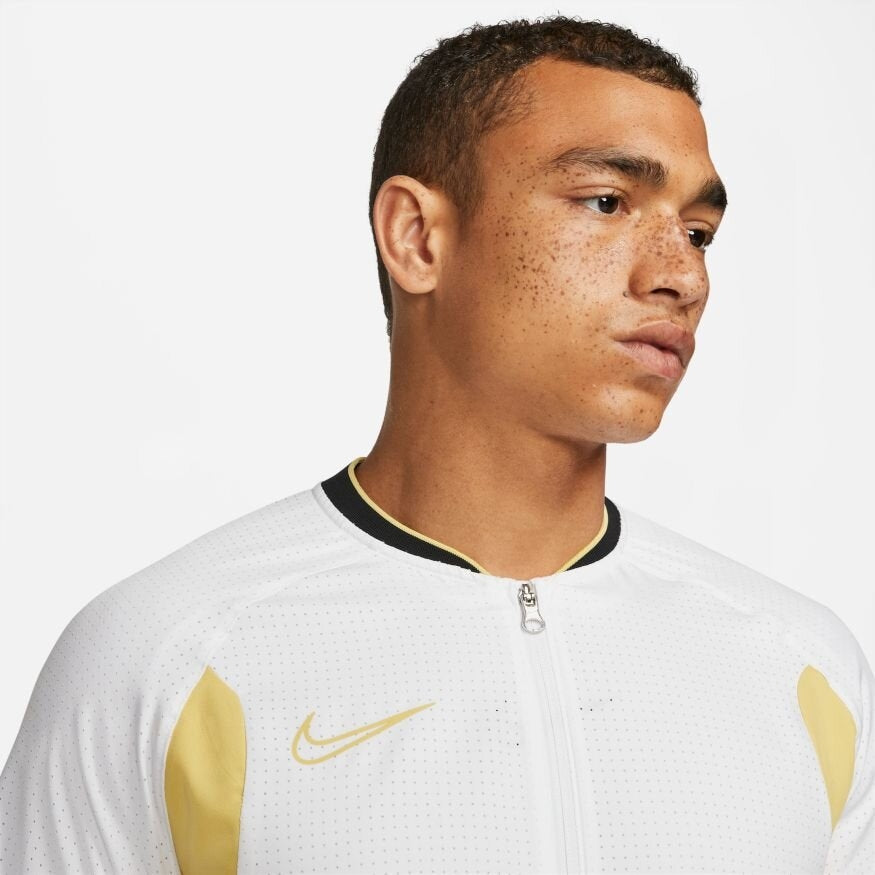 Nike Academy Dri-Fit Weste – Weiß/Gold