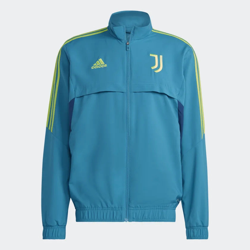 Juventus 2022/2023 Track Jacket - Blue/Green