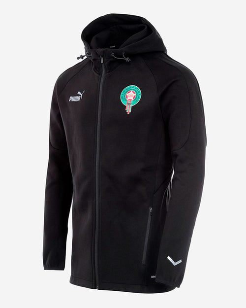 Veste d'entrainement Maroc 2022/2023 - Noir - Footkorner