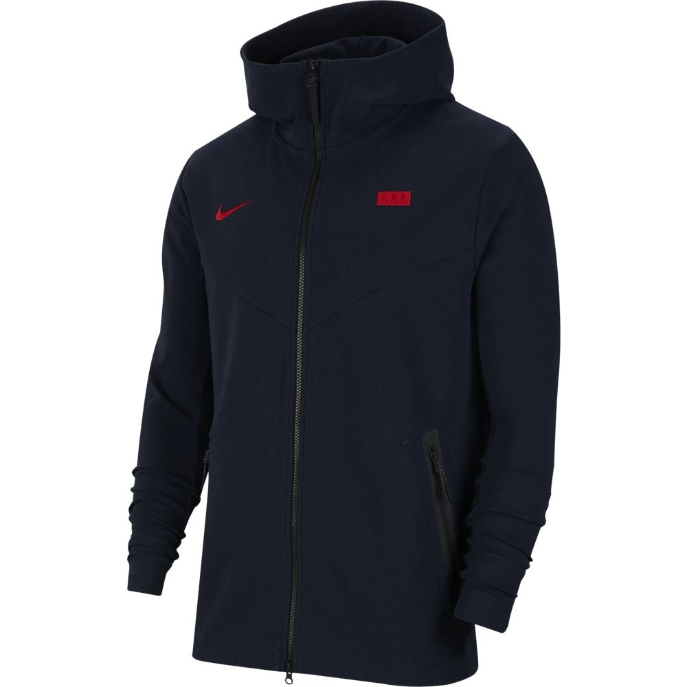 FootkornerFrance National Team Tech Pack Euro Jacket - Blue/Red