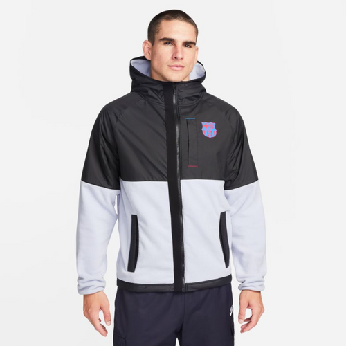 FC Barcelona Jacket 2022/2023 - Black/White - Footkorner