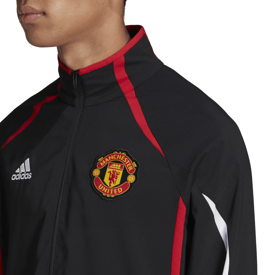 Manchester United Teamgeist Jacket 2022 - Black/Red