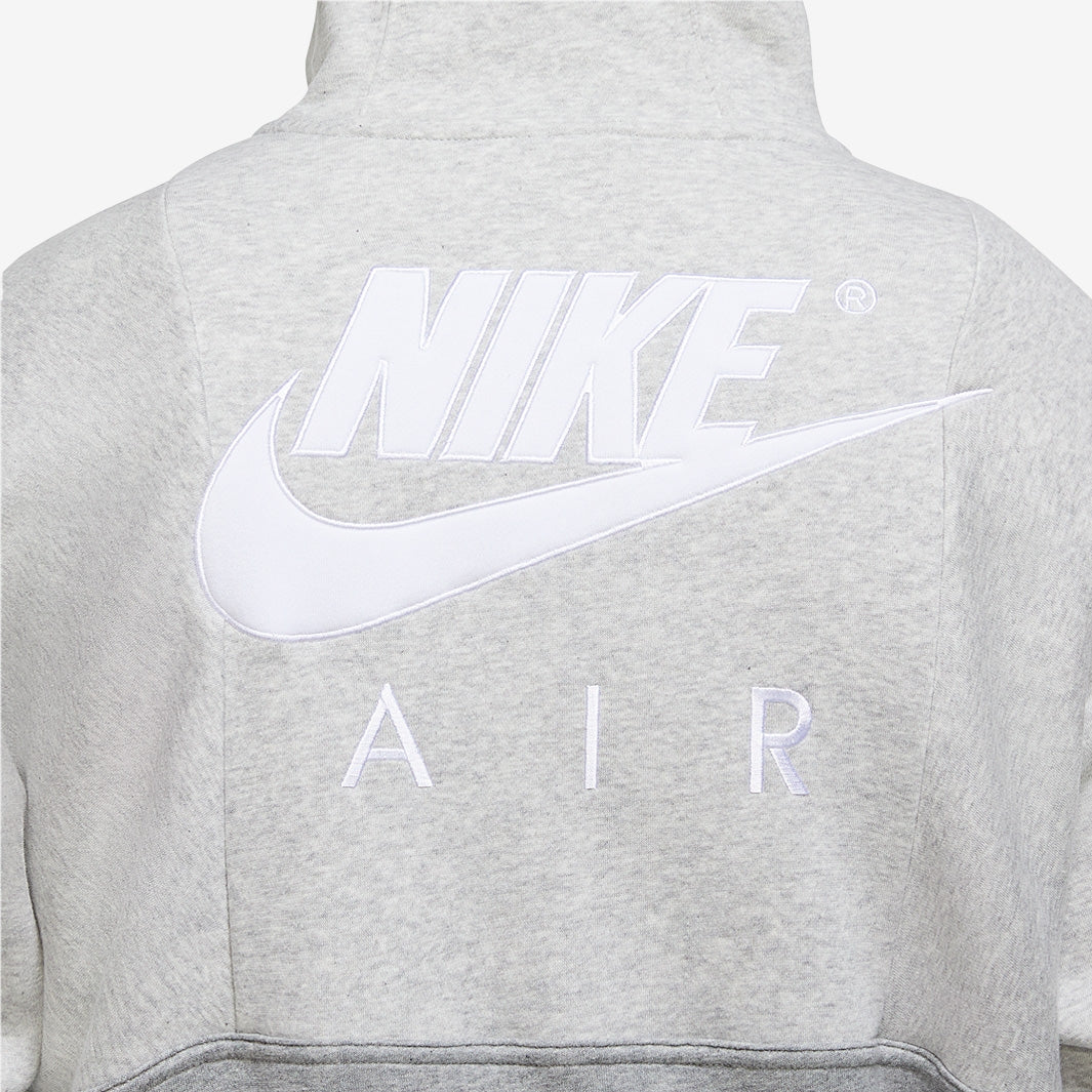 FootkornerVeste capuche Nike Air fleece - Gris/Blanc