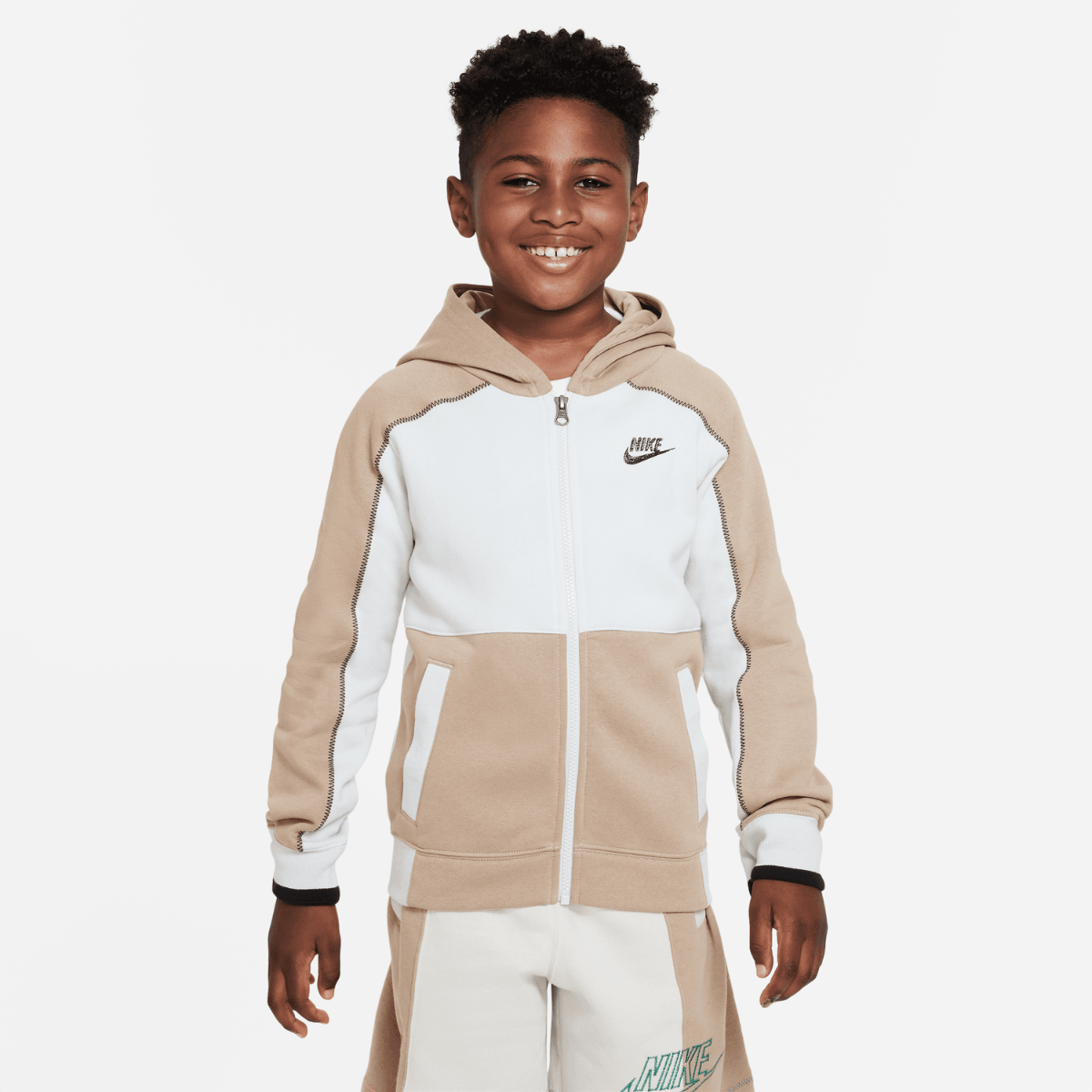 Veste Nike Amplify Junior - Beige/Gris