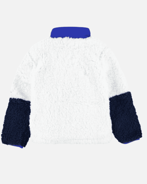 Giacca Nike Sherpa Bambini - Bianco/Blu - Footkorner