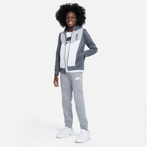 Veste Nike Sportswear Hybrid Junior - Gris/Blanc - Footkorner