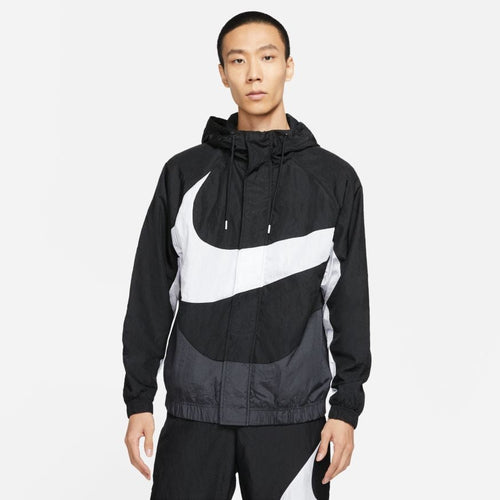 Nike Sportswear Swoosh-Weste – Schwarz/Weiß - Footkorner