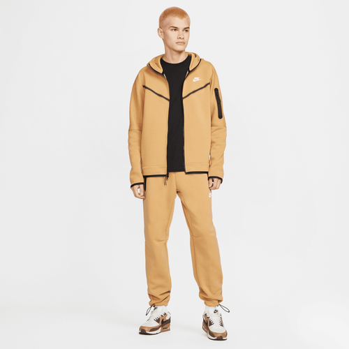Veste Nike Tech Fleece - Beige/Noir - Footkorner