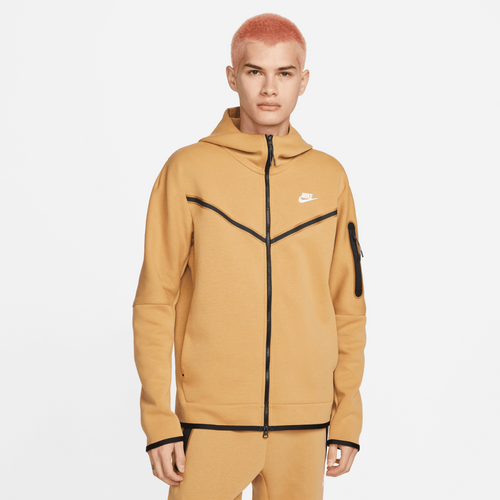 Veste Nike Tech Fleece - Beige/Noir - Footkorner