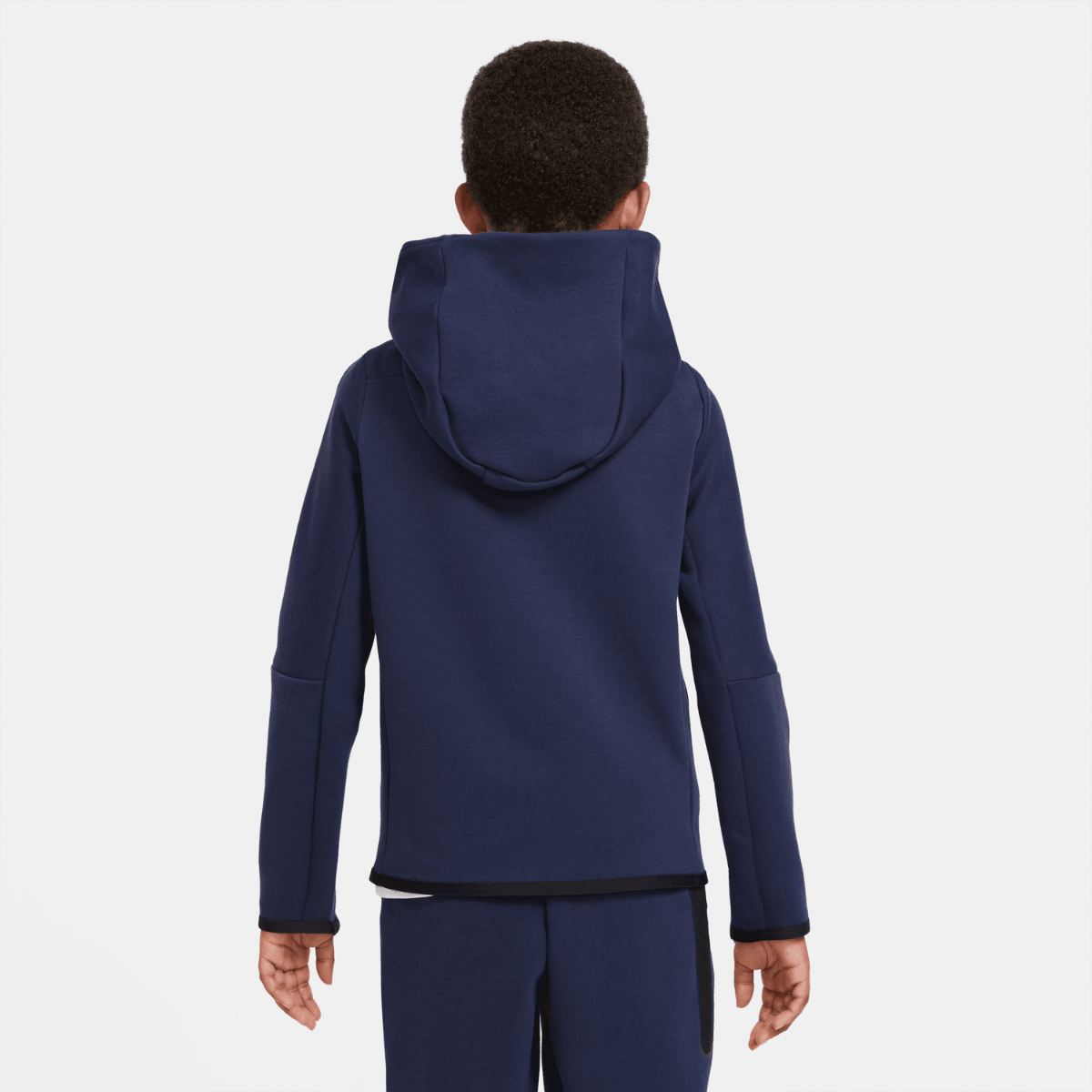 Chaqueta Nike Tech Fleece Junior - Azul/Negro