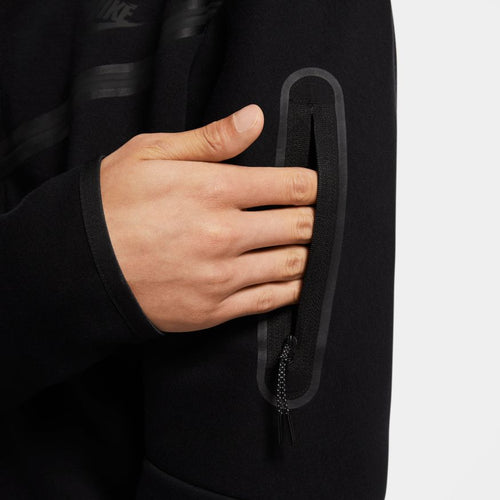 Veste Nike Tech Fleece - Noir/Noir - Footkorner