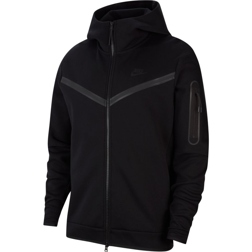 Nike Tech Fleece Jacket - Black/Black