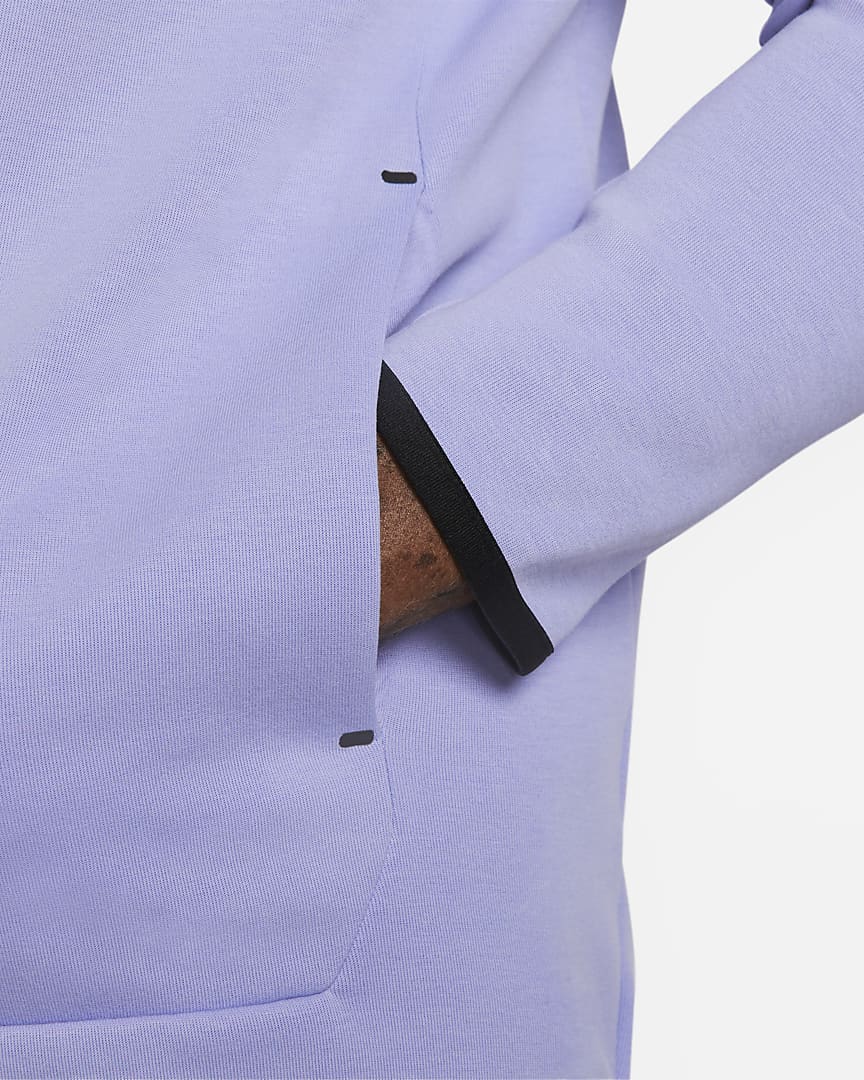 FootkornerGiacca Nike Tech Fleece - Viola/Nero