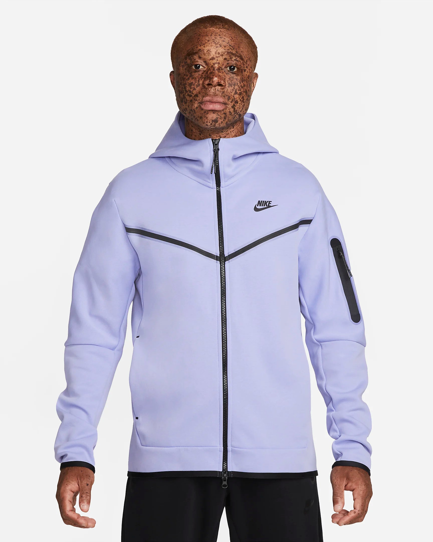 FootkornerGiacca Nike Tech Fleece - Viola/Nero