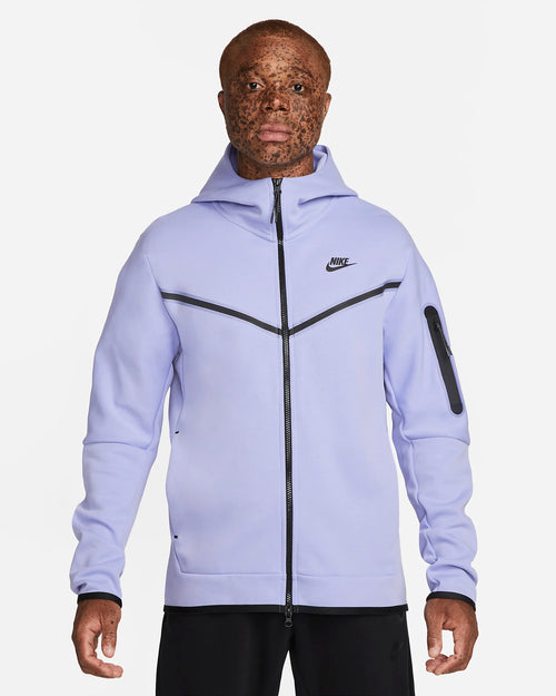 Giacca Nike Tech Fleece - Viola/Nero - Footkorner