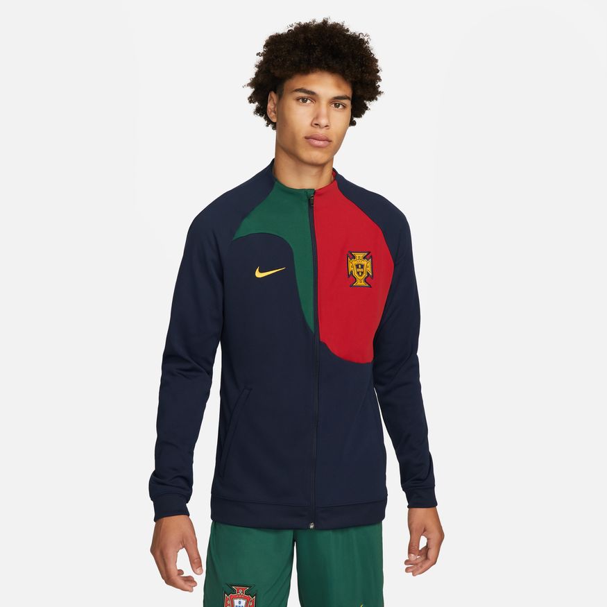 Portugal Academy Pro Jacket 2022 - Blue/Green/Red