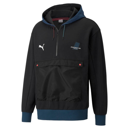 Puma Porsche Legacy Hooded Jacket - Black/Blue - Footkorner