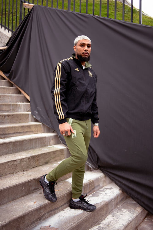 Giacca reversibile Los Angeles FC 2023 - nera/oro - Footkorner