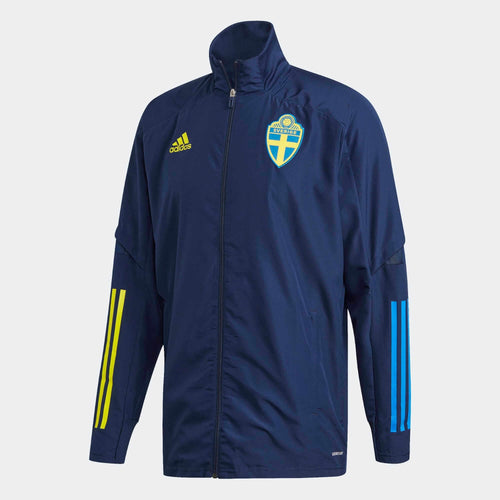 Giacca da allenamento in pelle scamosciata - Blu - Footkorner