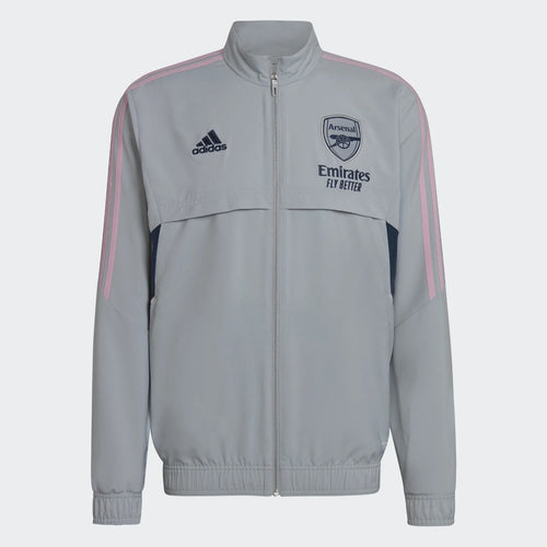 Arsenal Condivo Trainingsjacke - Grau/Rosa - Footkorner