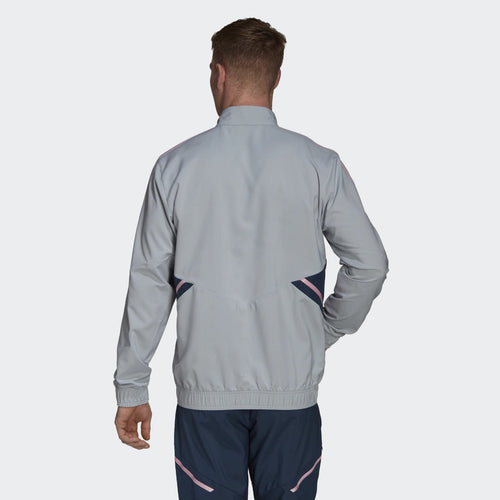 Arsenal Condivo Trainingsjacke - Grau/Rosa - Footkorner