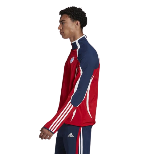 Bayern Munich Teamgeist Track Jacket - Blue/Red/White - Footkorner
