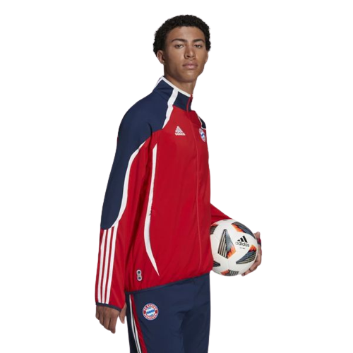 Bayern Munich Teamgeist Track Jacket - Blue/Red/White - Footkorner