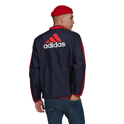 Bayern München Icon Trainingsjacke – Blau/Rot - Footkorner