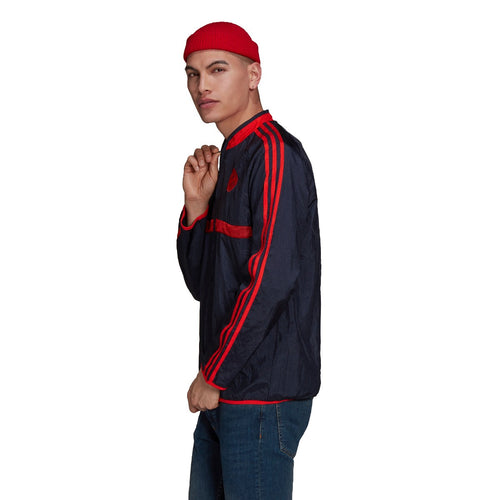 Bayern München Icon Trainingsjacke – Blau/Rot - Footkorner