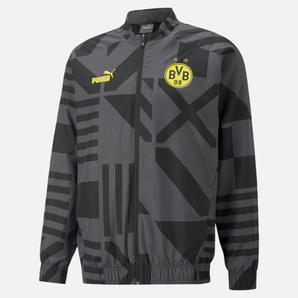 Dortmund Track Jacket 2022/2023 - Black/Yellow