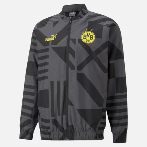 Dortmund Track Jacket 2022/2023 - Black/Yellow - Footkorner