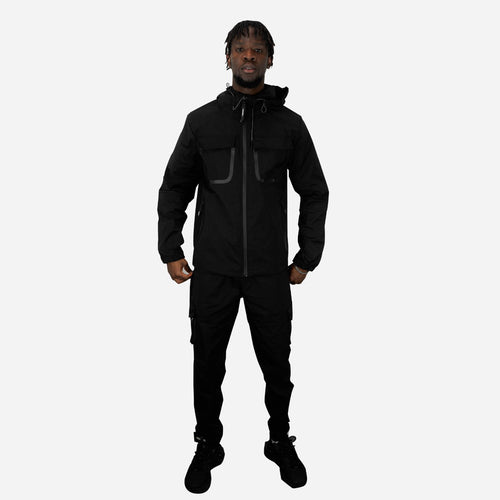 Veste de survêtement Helvetica Toowo - Noir - Footkorner