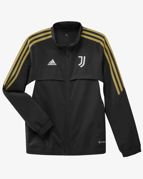 Giacca tuta Juventus Junior 2022/2023 - Nera/Oro - Footkorner