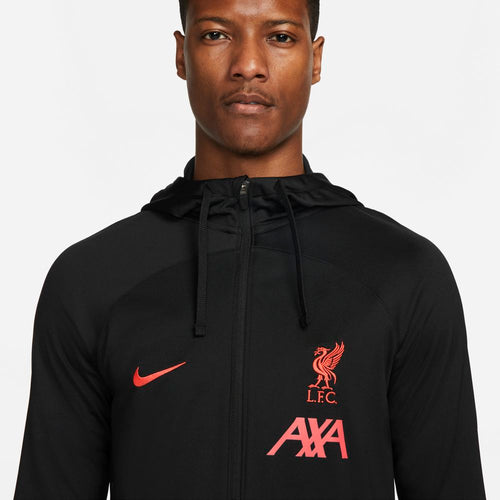 Veste survêtement Liverpool 2022/2023 - Noir/Rouge - Footkorner
