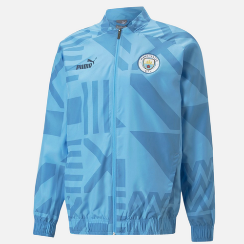 Manchester City 2022/2023 Trainingsjacke – Blau - Footkorner