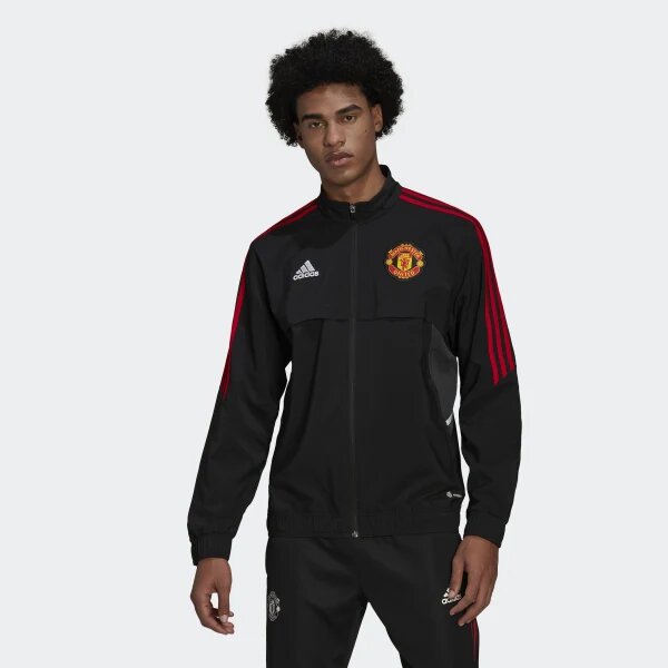 Manchester United Presentation Jacket 2022/2023 - Black/Red