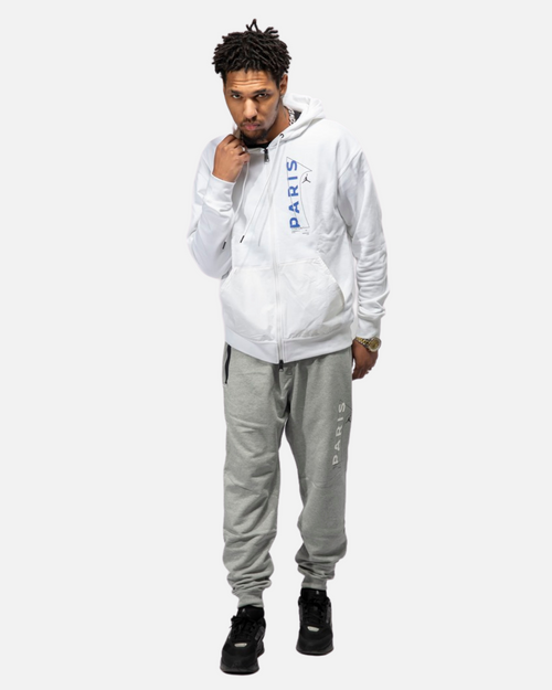 Veste d'entrainement PSG x Jordan - Blanc/Bleu - Footkorner