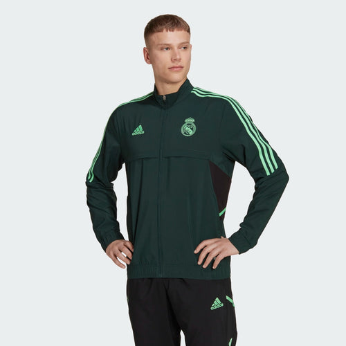 Veste de survêtement Real Madrid - Noir/Vert - Footkorner
