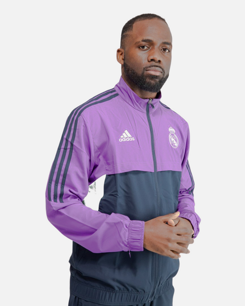Real Madrid Trainingsjacke Condivo - Violett/Schwarz/Weiß - Footkorner