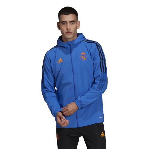 Real Madrid Tiro Track Jacket - Blue/Black - Footkorner