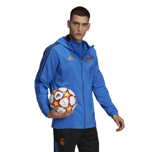 Real Madrid Tiro Track Jacket - Blue/Black - Footkorner
