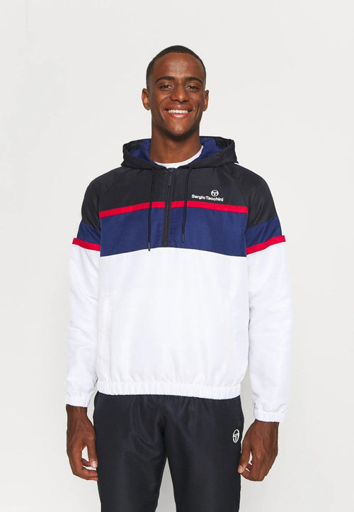 Veste Survêtement Sergio Tacchini Niels - Bleu/Blanc/Rouge - Footkorner