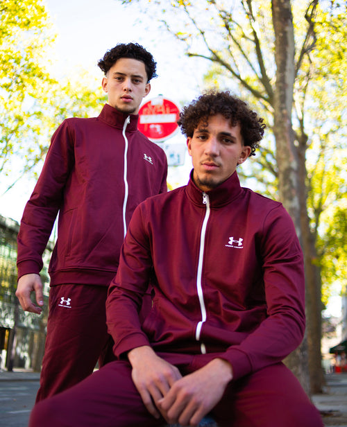 Under Armor Sportstyle Track Jacket - Burgundy - Footkorner